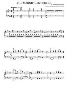 The magnificent seven - Elmer Bernstein (Piano Solo)