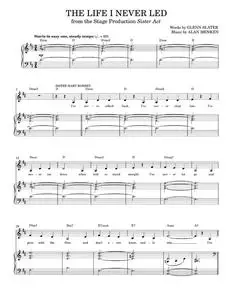 The life i never led - Sister Act (Piano Vocal)