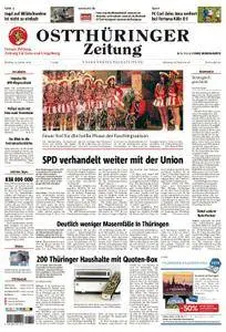 Ostthüringer Zeitung Gera - 22. Januar 2018