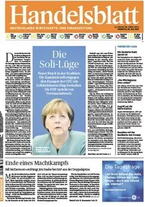 Handelsblatt vom 23 Juli 2013