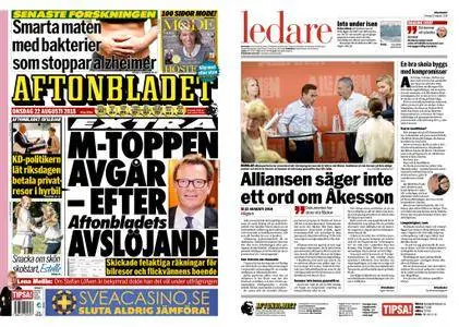 Aftonbladet – 22 augusti 2018