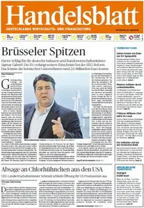 Handelsblatt vom Mittwoch, 25. Juni 2014