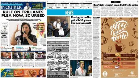 Philippine Daily Inquirer – September 27, 2018