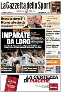 La Gazzetta dello Sport (20-06-09)