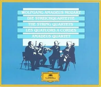 Amadeus Quartet - Mozart: The String Quartets (1988) (6 CDs Box)