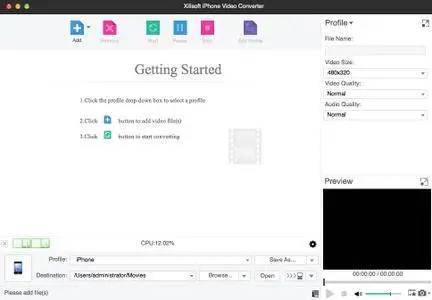 Xilisoft iPhone Video Converter 7.8.23 Build 20180925 macOS