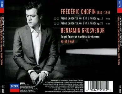 Benjamin Grosvenor, Elim Chan, Royal Scottish National Orchestra - Chopin: Piano Concertos (2020)