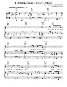 I Should Have Sent Roses - Elton John, Elton John & Leon Russell, Leon Russell (Piano-Vocal-Guitar)