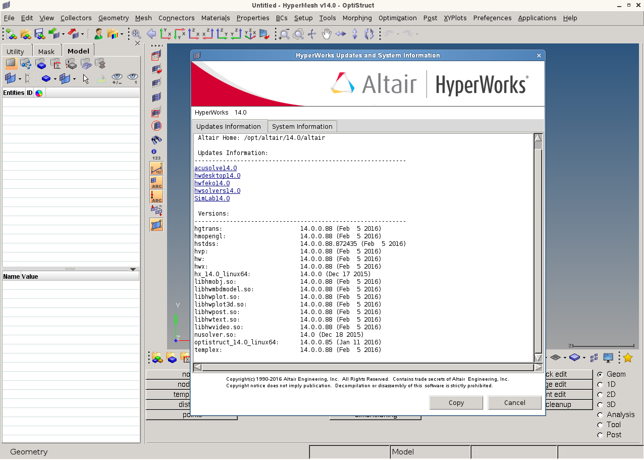 download the last version for mac Altair HyperWorks FEKO 2023.0