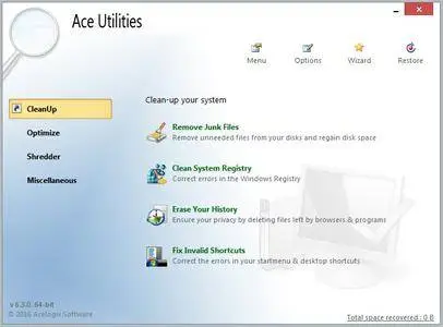 Ace Utilities 6.3.0 Build 291 (x86) DC 24.09.2016