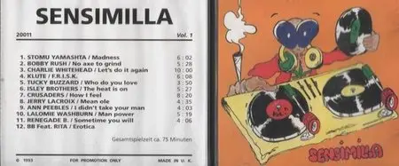 Camera Rare Groove - Sensimilla Vol. 1 - Funk Compilation