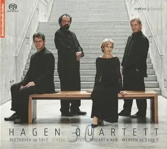 Hagen Quartett - Beethoven, Mozart, Webern: Works for String Quartet (2001)