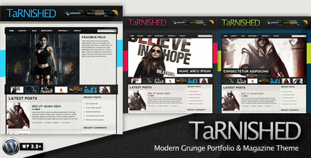 Themeforest Tarnished – Modern Grunge WordPress Theme