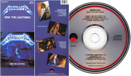Metallica 1983-1991. Rare Longbox Collection (6 Albums)