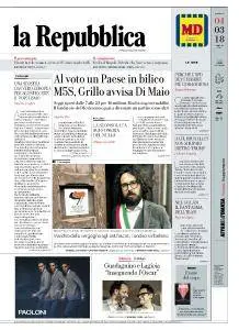 la Repubblica - 4 Marzo 2018