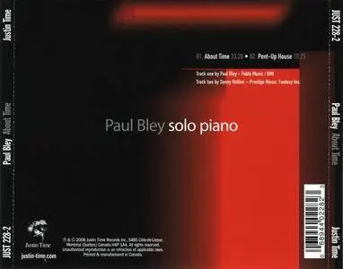 Paul Bley - About Time (2008)