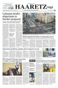 Haaretz English Edition - 6 October 2022