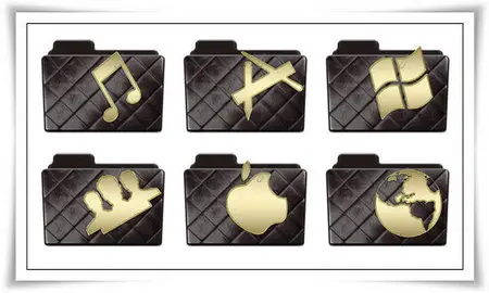 Luxury System Folders Icons