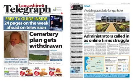 Lancashire Telegraph (Blackburn, Darwen, Hyndburn, Ribble Valley) – January 15, 2022