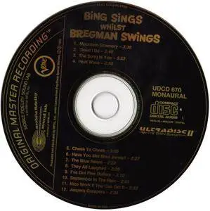 Bing Crosby - Bing Sings Whilst Bregman Swings (1956) [MFSL UDCD 670] Repost