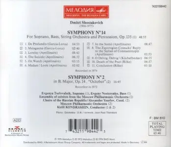 Shostakovich - Complete Symphonies - Kirill Kondrashin (10 CD Set) CD2 (Reup-Request)