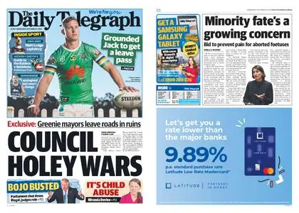 The Daily Telegraph (Sydney) – September 25, 2019