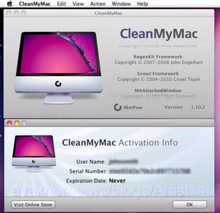 MacPaw CleanMyMac v1.10.2 Mac OS X