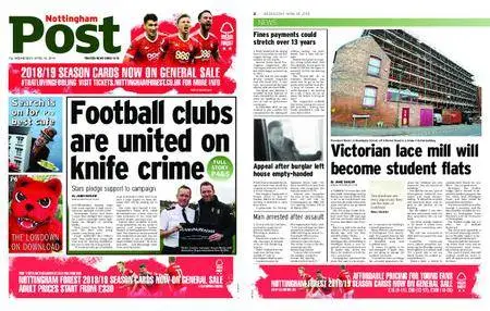 Nottingham Post – April 18, 2018