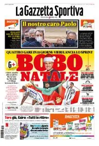 La Gazzetta dello Sport – 13 dicembre 2020