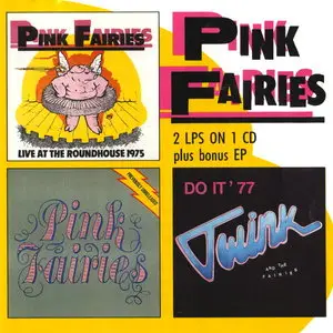 Pink Fairies - Live At The Roundhouse/Previously Unreleased/Do It EP (1982) [Reissue 1991]