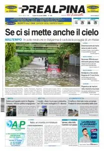 La Prealpina - 8 Giugno 2020
