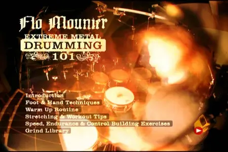 Flo Mounier - Extreme Metall Drumming 101 [repost]