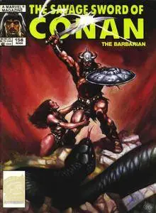 Savage Sword of Conan 158 1989