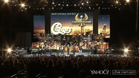 Earth, Wind & Fire and Chicago - Heart and Soul Tour 2015 [HDTV 720p]