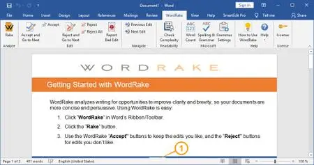 WordRake 3.95.10513.01