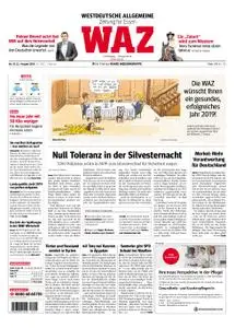 WAZ Westdeutsche Allgemeine Zeitung Essen-West - 31. Dezember 2018