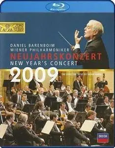 Daniel Barenboim,  Wiener Philharmoniker - Neujahrskonzert 2009 [Blu-Ray]