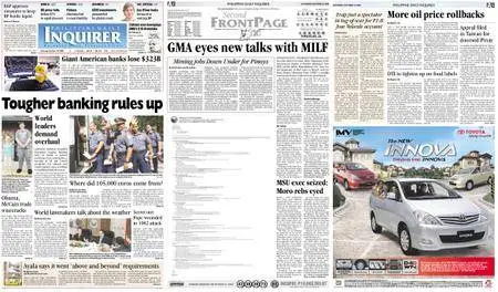 Philippine Daily Inquirer – October 18, 2008