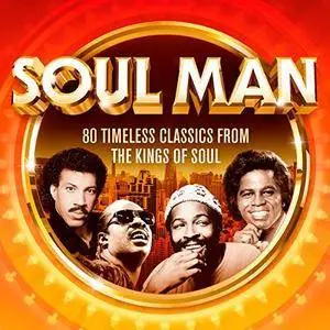 VA - Soul Man: 80 Timeless Classics From The Kings Of Soul (4CD, 2017)