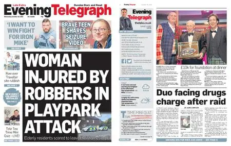 Evening Telegraph Late Edition – October 16, 2019