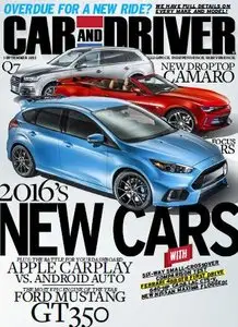 Car and Driver - September 2015