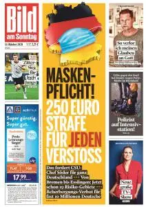 Bild am Sonntag - 11 Oktober 2020