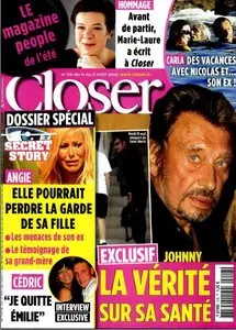 Closer.n°218 du 15 au 21 Aout 2009