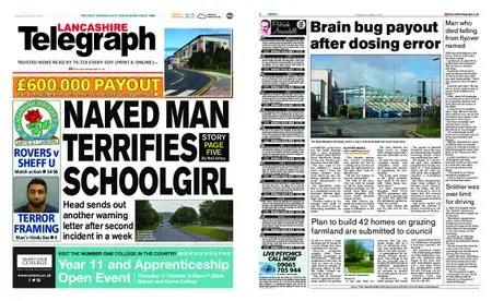 Lancashire Telegraph (Blackburn, Darwen, Hyndburn, Ribble Valley) – October 04, 2018
