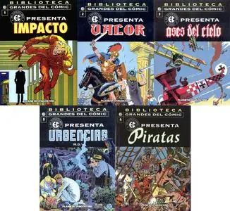 Biblioteca Grandes Del Cómic, EC presenta #1-3, #5-6