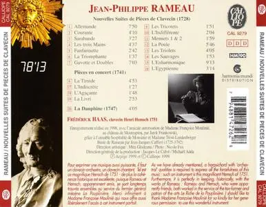 Frédérick Haas - Jean-Philippe Rameau: Nouvelles Suites de Pièces de Clavecin (1999)