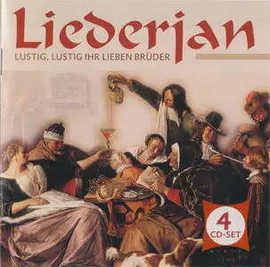 Liederjan - Lustig, lustig, ihr lieben Brüder (2010, Membran Music Ltd. # 233052) {4xCD Box} [RE-UP]