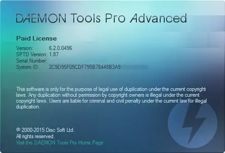DAEMON Tools Pro Advanced 6.2.0.0496 Multilingual