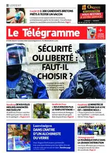 Le Télégramme Lorient – 17 novembre 2020
