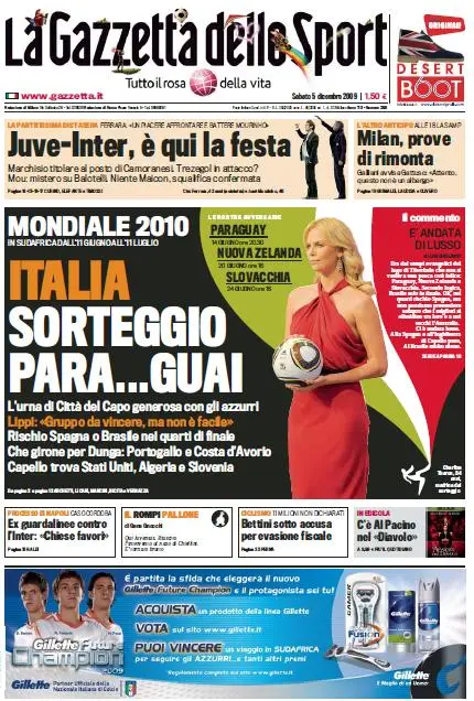 La Gazzetta dello Sport (05-12-09)